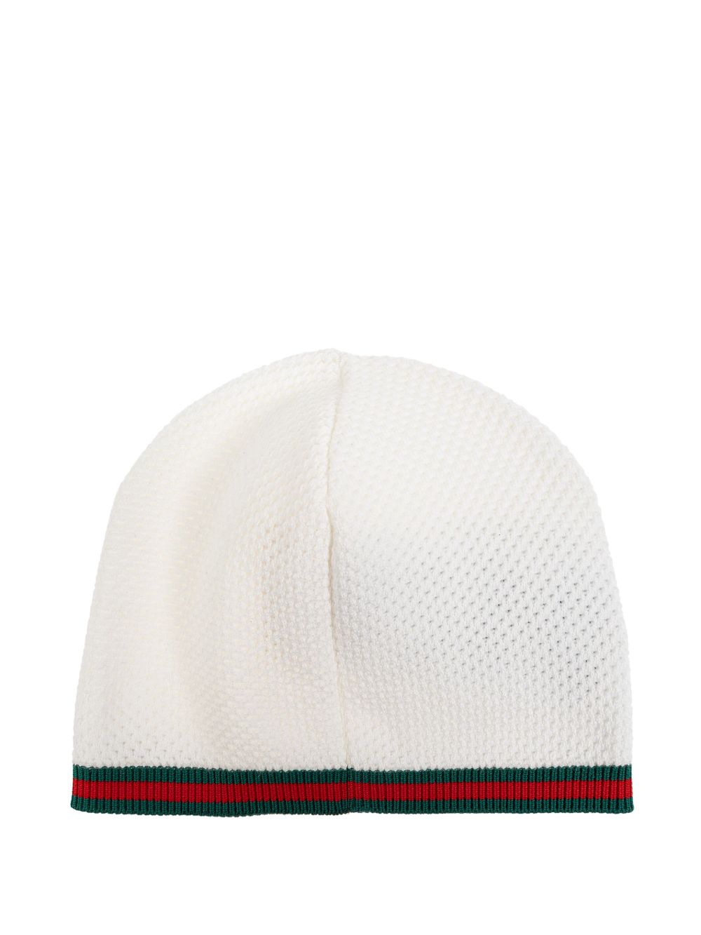 Berretto Cappello Gucci Bianco Cappellino Da Baseball Classico