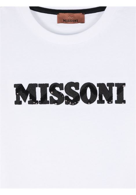 T-shirt Missoni Kids con paillettes MISSONI | T-SHIRT E POLO | MV8A11-J0177100